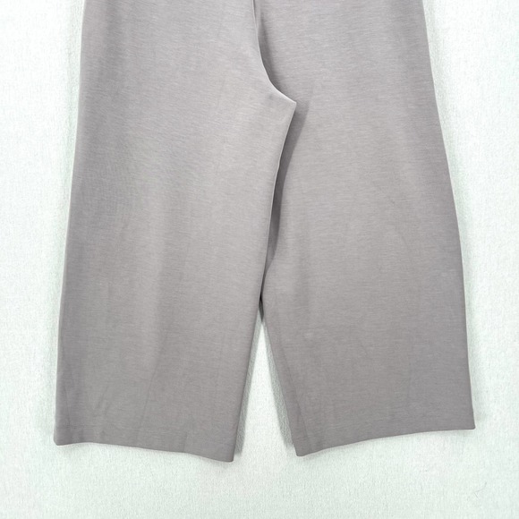 ATHLETA Pants Womens Small Light Gray Seasoft Wide Crop Tinsel Athletic Workout - Picture 9 of 16